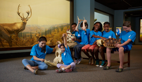 Group visits for kids at the Academy of Natural Sciences are discounted in summer.