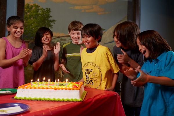 brick birthday party