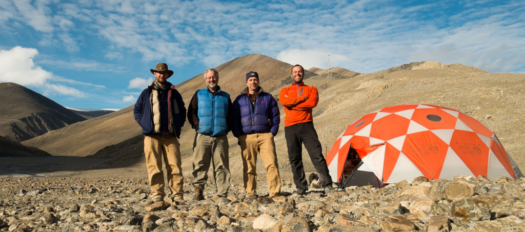 four expedition members