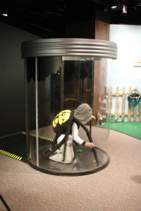A costumed critter caught in the bug jar. Photo by Mike Servedio/ANS