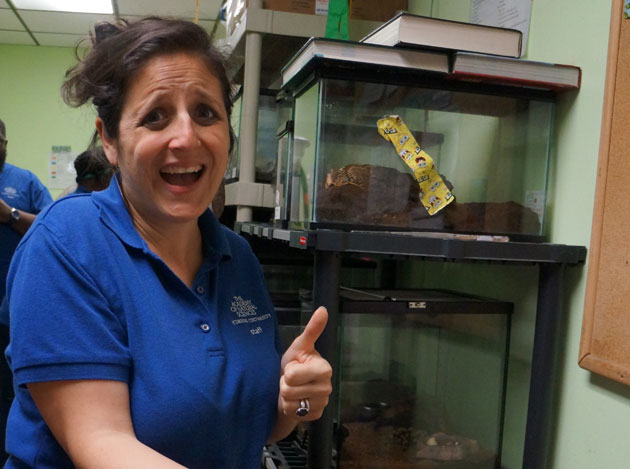 Woman Giving Thumbs Up