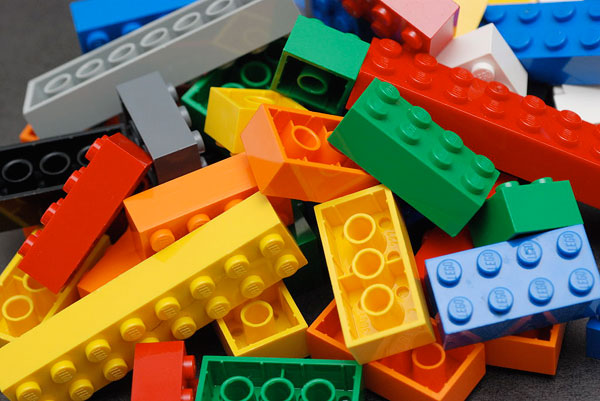 Pile of bricks