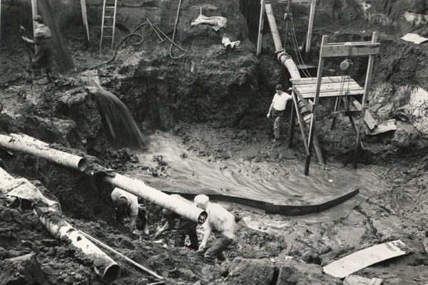Inversand Fossil Pit, 1947