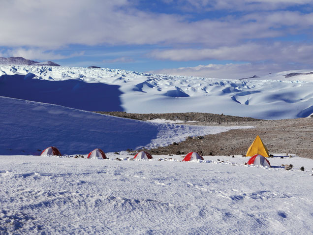 Academy paleontologist Ted Daeschler traveled to Antarctica to find Middle Devonian fossils for the Academy of Natural Sciences.