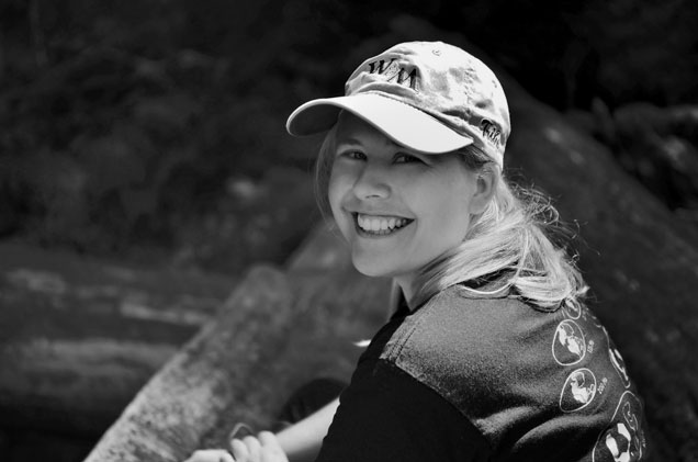 Marie Kurz is involved in environmental research at the Academy of Natural Sciences.