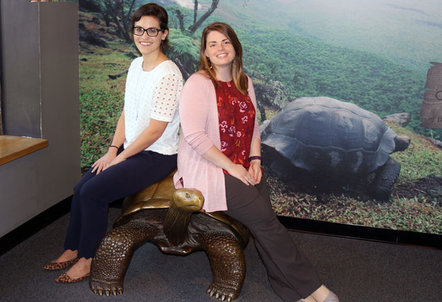 Membership team at the Academy of Natural Sciences