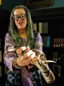Meet live snakes at Wild Wizarding Weekend!
