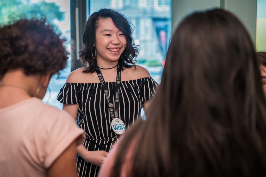 WINS student at the Academy