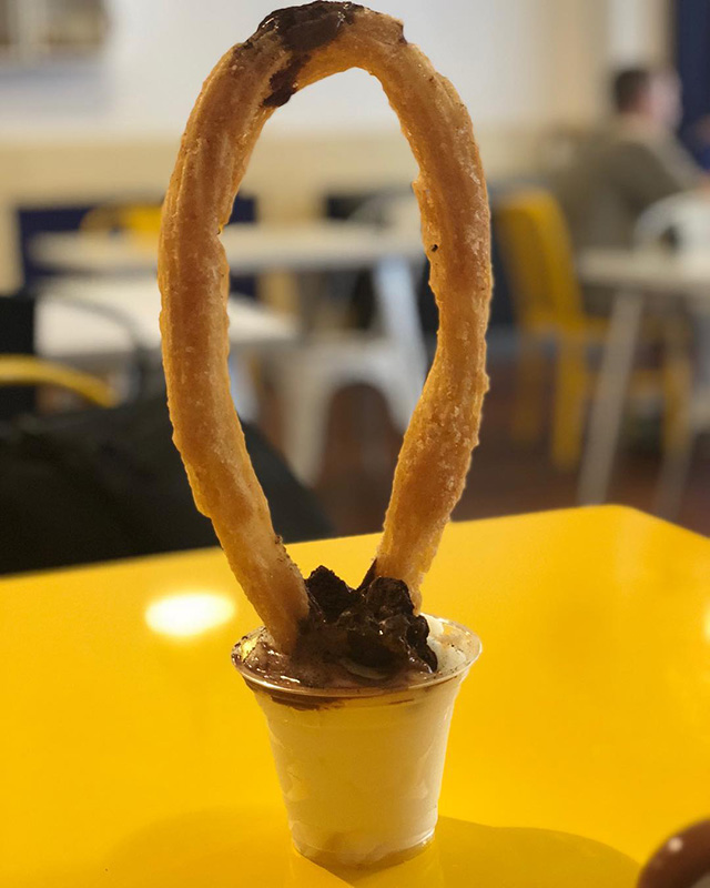 looped churro
