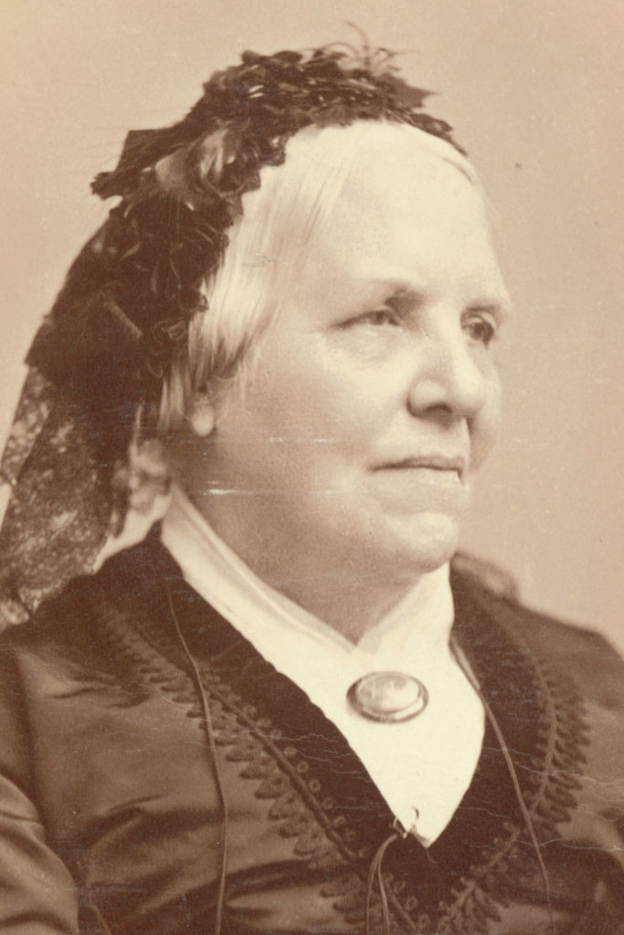 Photograph of Lucy Say, c. 1863, ANS Archives Coll 457