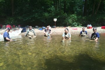 crew in water