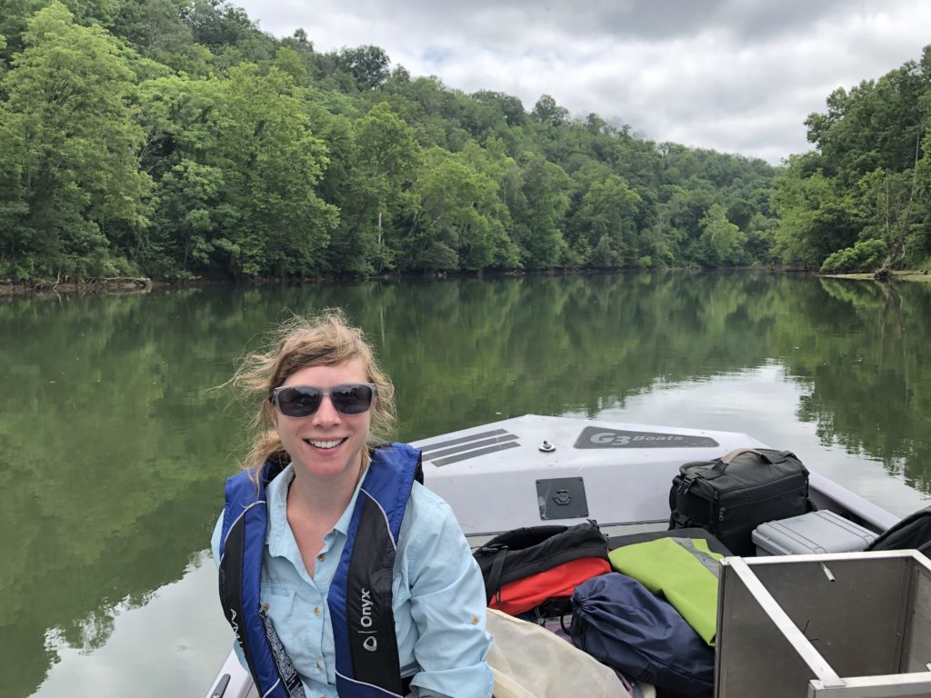 kroll in boat