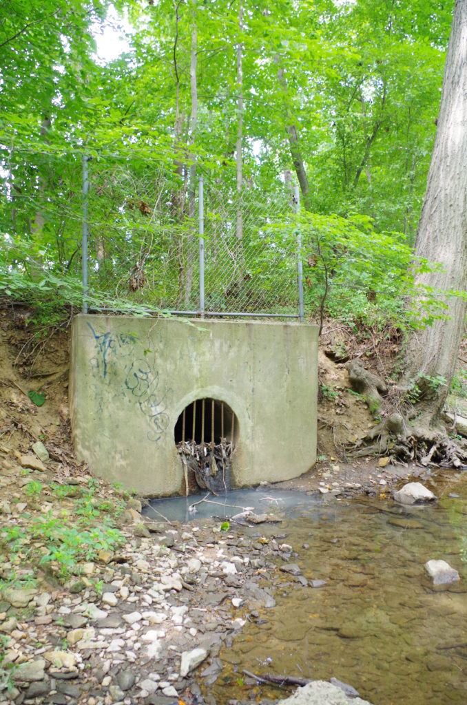 sewage pipe