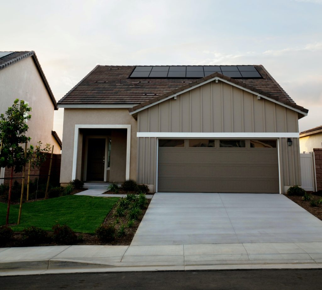 house solar panel